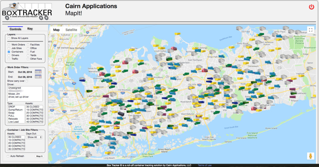 GPS Tracking For Dumpsters, Job Sites and Drivers – Box Tracker